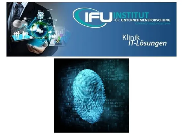 Bild: IFU-Authentisierung durch Fingerprint, RFID Tag und Chipkarte