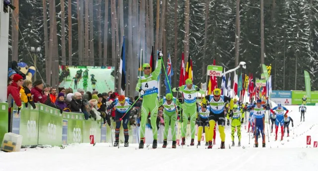 Bild: Ski-Langlauf: "Tartu Maraton 2013" in Estland - Norweger Østensen gewinnt siebten Lauf der Worldloppet-Tour
