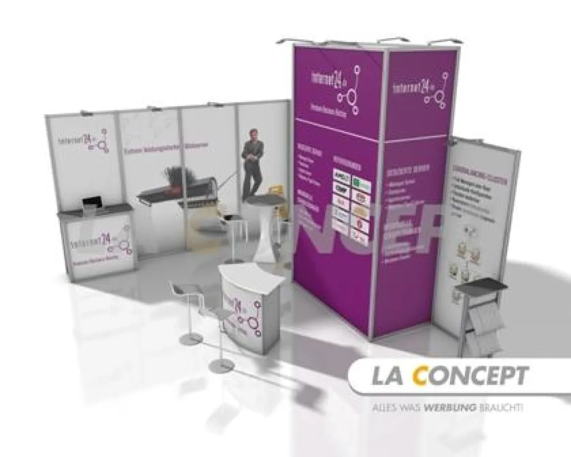 LA CONCEPT Case Study über den Einsatz mobiler Messesystem