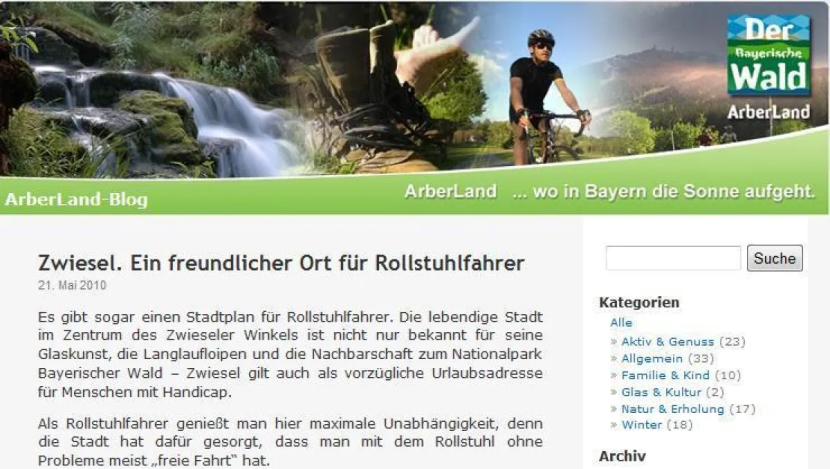 Der ArberLand-Blog www.arberland-blog.de
