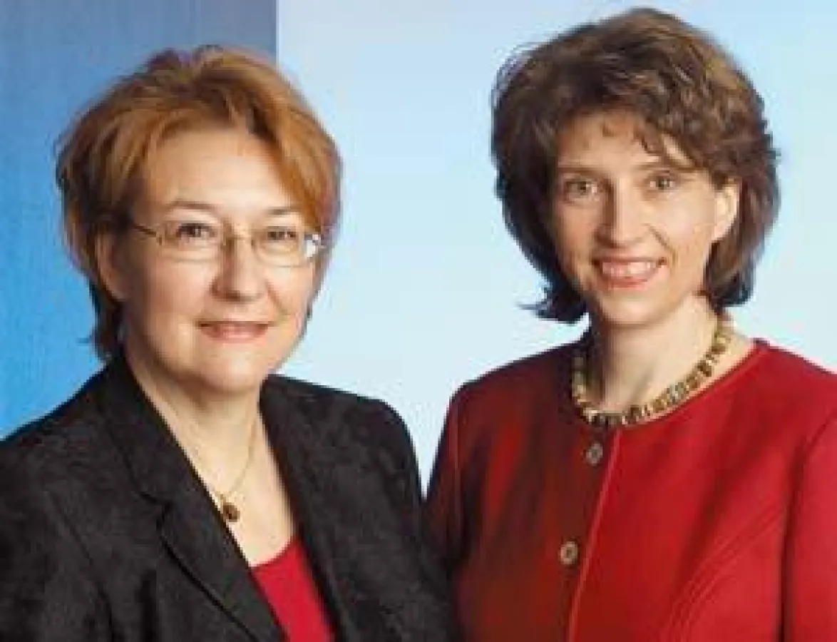 Die Gesundheits-Expertinnen Brigitte Käding und Anke Larro-Jacob