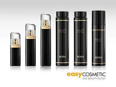 Hugo Boss Nuit Pour Femme - Der Boss trägt Schwarz Bild: Hugo Boss Nuit Pour Femme - Der Boss trägt Schwarz