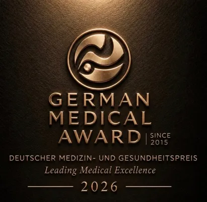 GERMAN MEDICAL AWARD 2026 – Innovationen, Medizinerin des Jahres aus USA und RTL-Moderatorin Katja Burkard Bild: GERMAN MEDICAL AWARD 2026 – Innovationen, Medizinerin des Jahres aus USA und RTL-Moderatorin Katja Burkard