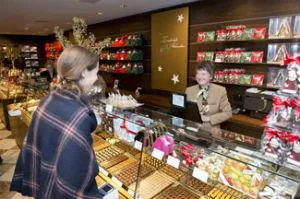 Bild: Kassen Waagensysteme für feinste Schweizer Schokolade Confiserie Sprüngli verbessert Verkaufsauswertung