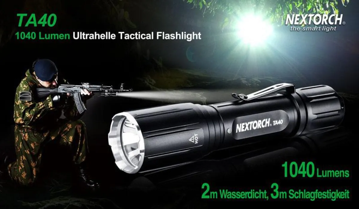 Gefahrenabwehr mit der LED-Taschenlampe