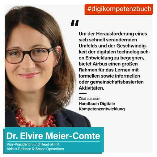 Neu! Digitale Kompetenzentwicklung bei Airbus Defence and Space von Dr. Elvire Meier-Comte Bild: Neu! Digitale Kompetenzentwicklung bei Airbus Defence and Space von Dr. Elvire Meier-Comte