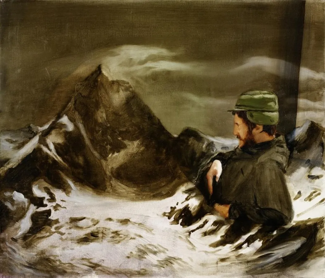 Point of Passage, 2010, Öl auf Leinen, 60 x 70 cm