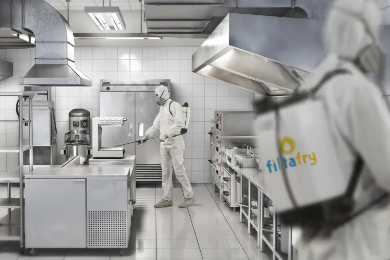 Bild: FiltaFry killt Coronaviren - Desinfektionsservice neu im Dienstleistungsportfolio