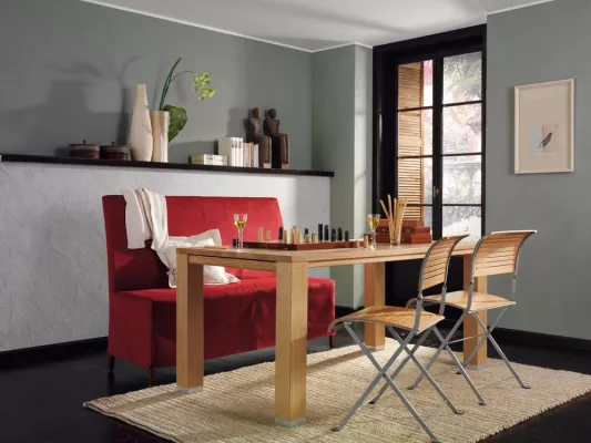 Bild: Innenraumsanierung mit Lehmputz und -farbe