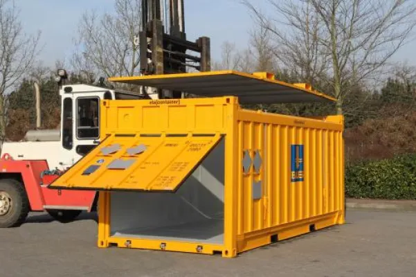 Bild: Spezialeinsatz für ELA Container