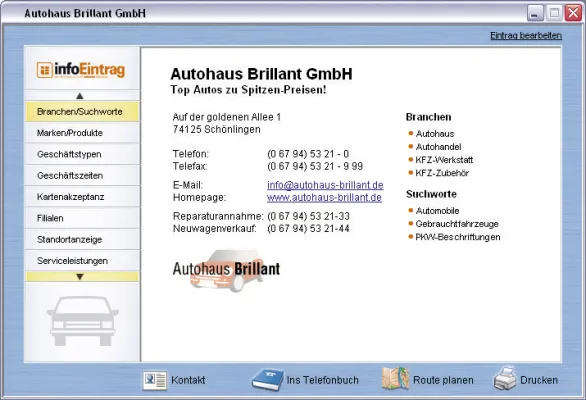 Bild: Mehr Funktionen, mehr Inhalt, mehr Komfort – der klickTel infoEintrag kann jetzt noch mehr!
