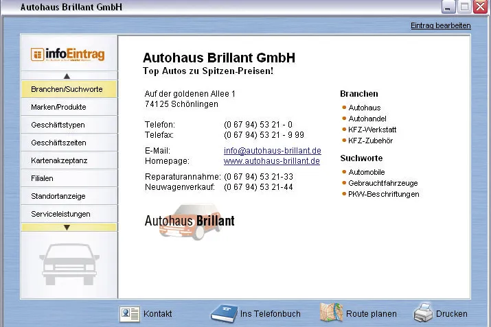 Bild: Mehr Funktionen, mehr Inhalt, mehr Komfort – der klickTel infoEintrag kann jetzt noch mehr!