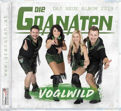 Voglwild – das neue Album der Granaten ist da Bild: Voglwild – das neue Album der Granaten ist da