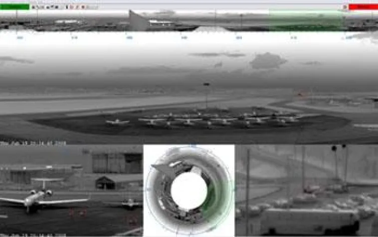 Bild: Rundum sichtbar bei Nacht und Nebel