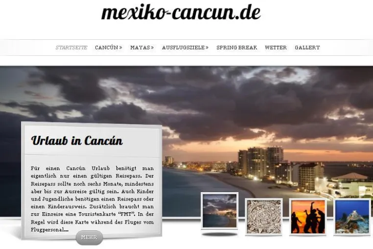 Kultur trifft auf Natur - Mexiko und Cancún regen alle Sinne an Bild: Kultur trifft auf Natur - Mexiko und Cancún regen alle Sinne an