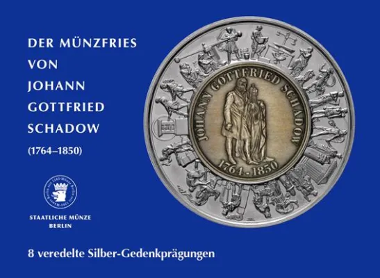 Bild: Münzfries von Schadow – Gedenkprägungssatz der Münze Berlin