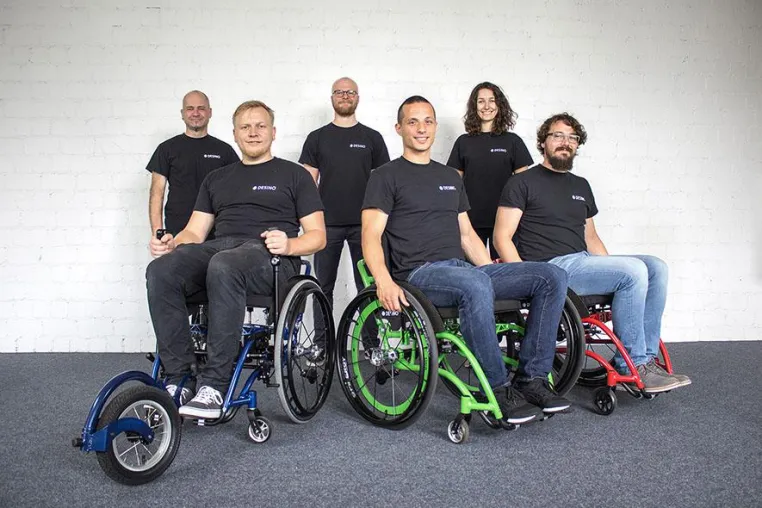 Bild: Rollstuhl-Innovation mit dynamischem Sitz für ein aktives Leben
