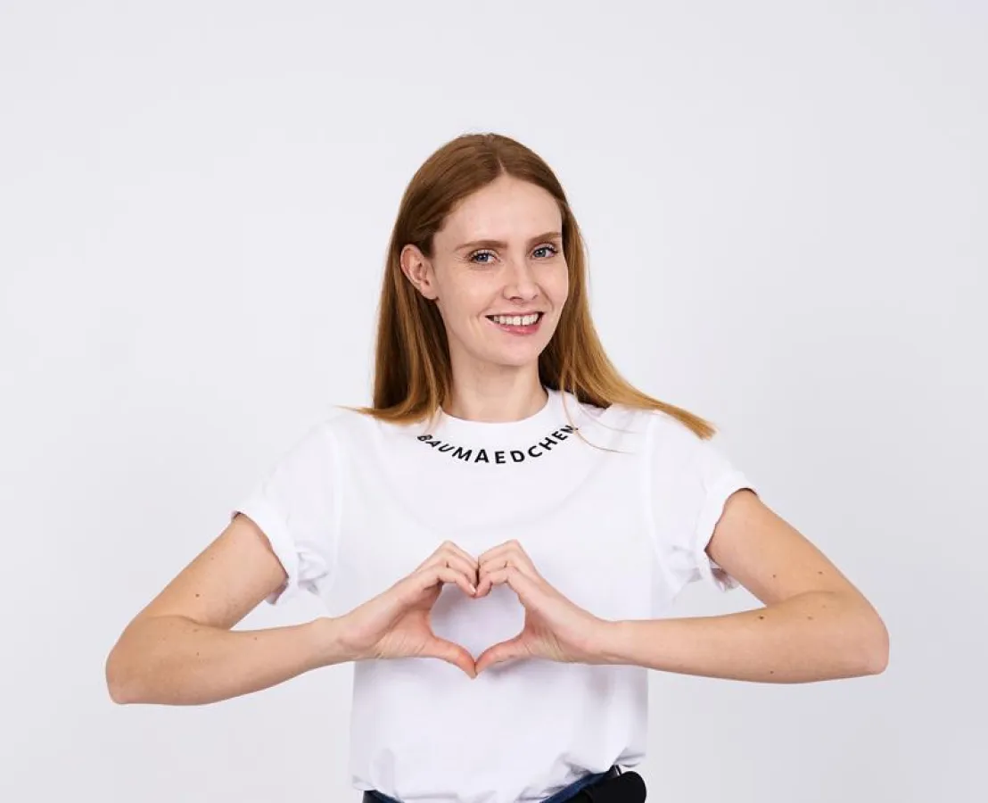 Sandra Hunke ist Model und SHK-Profi. Foto: Hansa Armaturen GmbH / Sergiu Jurca