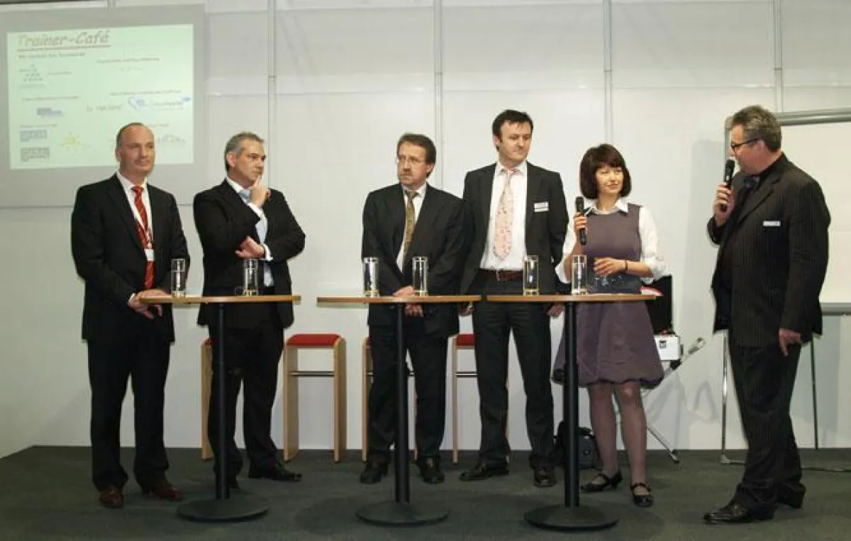 Moderator, A. Peter Kunzweiler, Teilnehmer: Bianka Müller, Herbert Fruhmann, Joachim Butzlaff, Thorsten Lugner, Hubert Romer