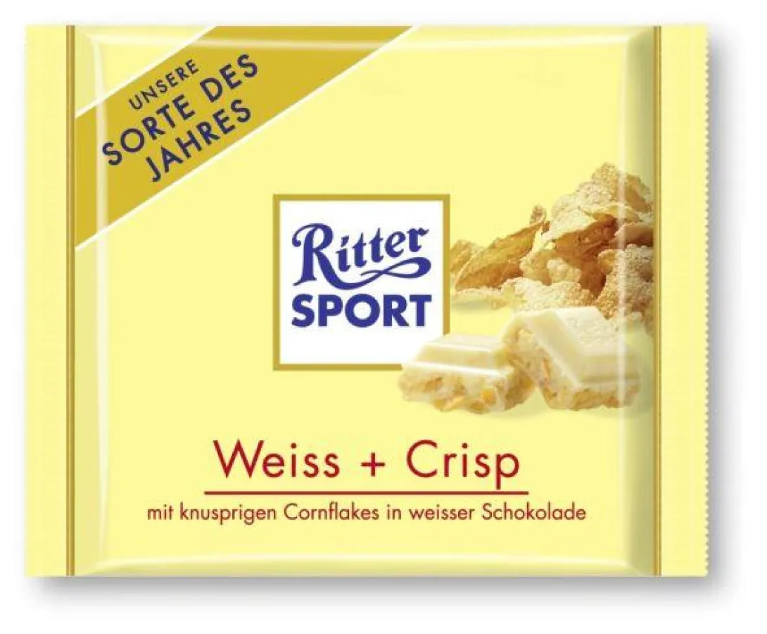 Ritter Sport Weiss + Crisp