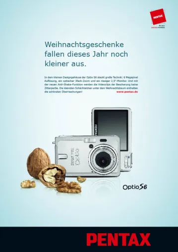 Bild: PENTAX: Mit kleinen Geschenken große Freude bereiten.