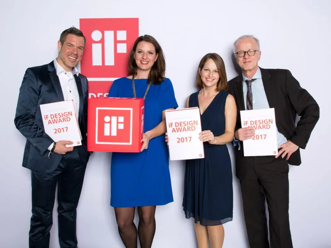 3x iF  Design Award für wirDesign