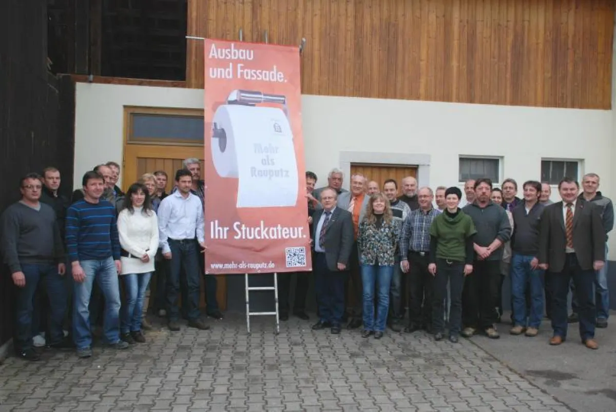 Stuckateurinnungen Reutlingen, Tübingen und Zollern-Alb starten witzige Imagekampagne