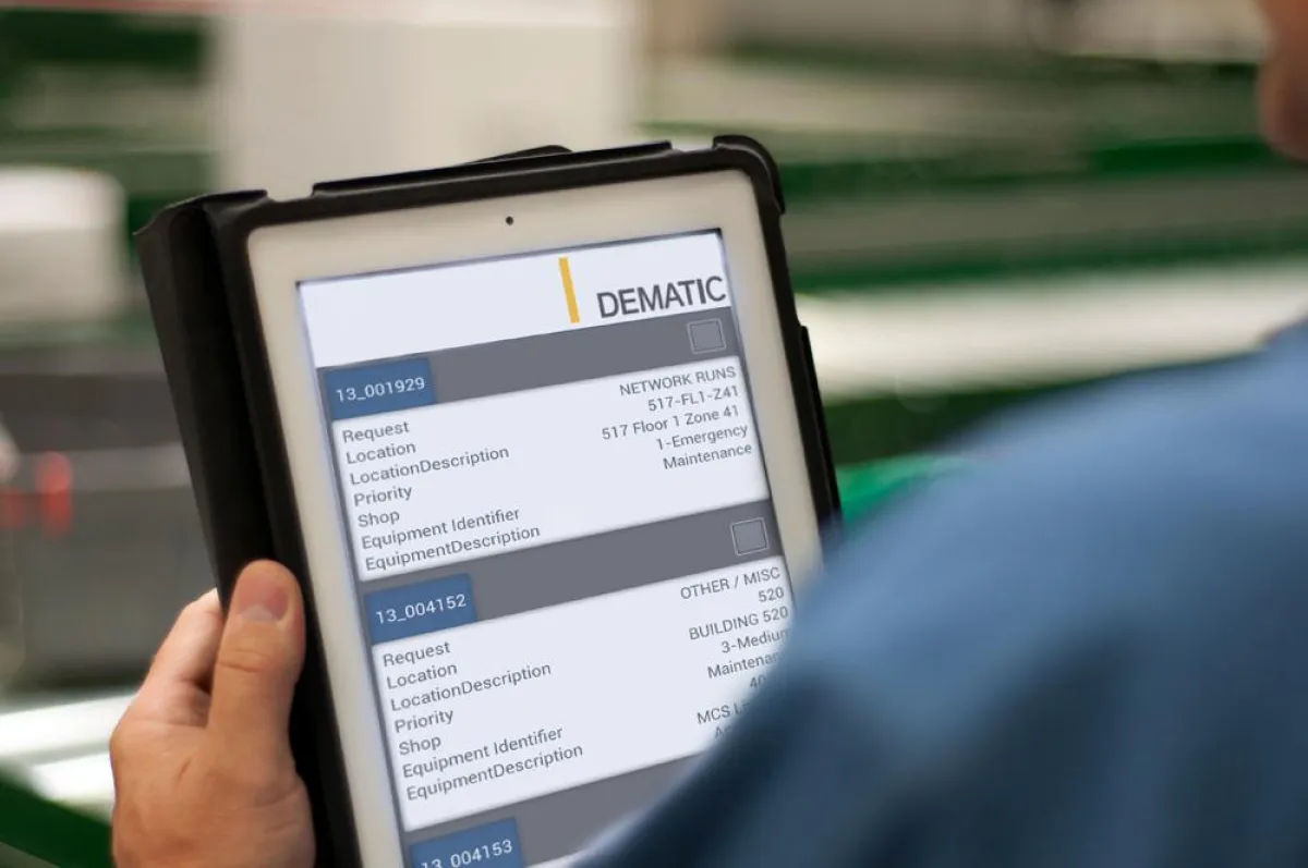 Dematic IQ Sprocket vereinfacht die Abläufe bei Instandhaltungs- und Wartungstätigkeiten.