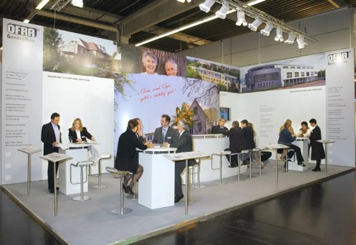 Reger Besucherandrang am OFRA-Messestand auf der Altenpflege+ProPflege 2007