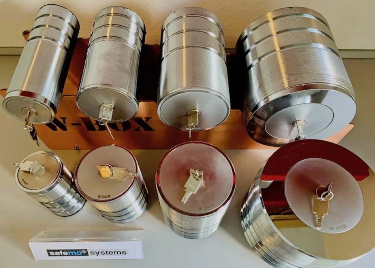 safemo-tube Rohrtresore Sortiment