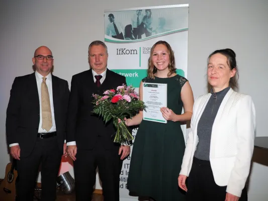 Bild: Verleihung des IfKom-Preises 2022