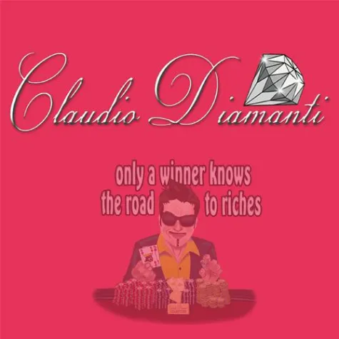 Bild: Bunte, auffällige und kommunikative Comic-Poker-Spielerkleidung