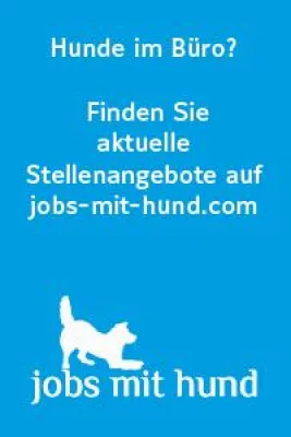 Bild: Jobs mit Hund - das erste Jobportal, in dem Hunde am Arbeitsplatz kein K.O.-Kriterium sind