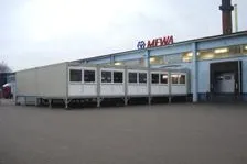 Bild: Umbauarbeiten bei MEWA Textil Service