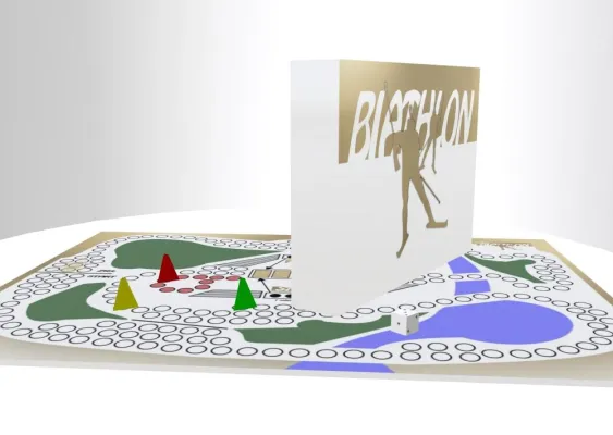 Bild: „Biathlon“ als rasantes Gesellschaftsspiel für die ganze Familie