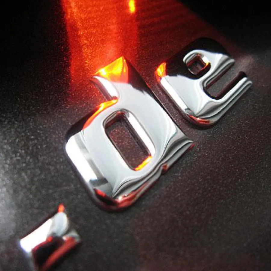 3D-Buchstaben Chromoletters