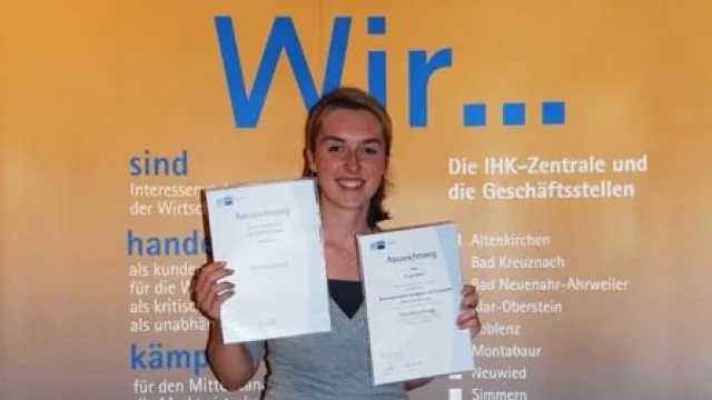 Bild: Ausgezeichnete Ausbildung bei abc EUROPE
