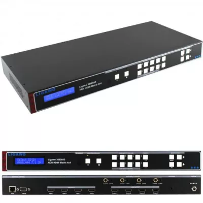 Bild: Perfekt geeignet für ihren Heimkinoaufbau: die Ligawo neue HDR HDMI Matrix 18Gbps
