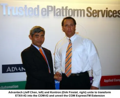 Advantech und Kontron benennen die ETX-IG zur COM-IG um und stellen die COM Express Extension vor Bild: Advantech und Kontron benennen die ETX-IG zur COM-IG um und stellen die COM Express Extension vor