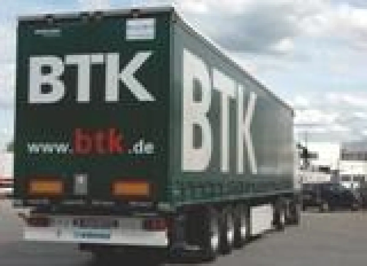 Der Eigenfuhrpark der BTK umfasst 150 Sattelzüge und rund 200 Auflieger.