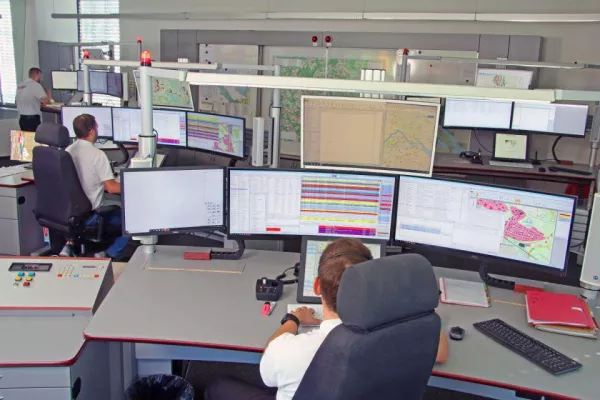 Bild: Modernste Leitstellentechnologie am Bodensee