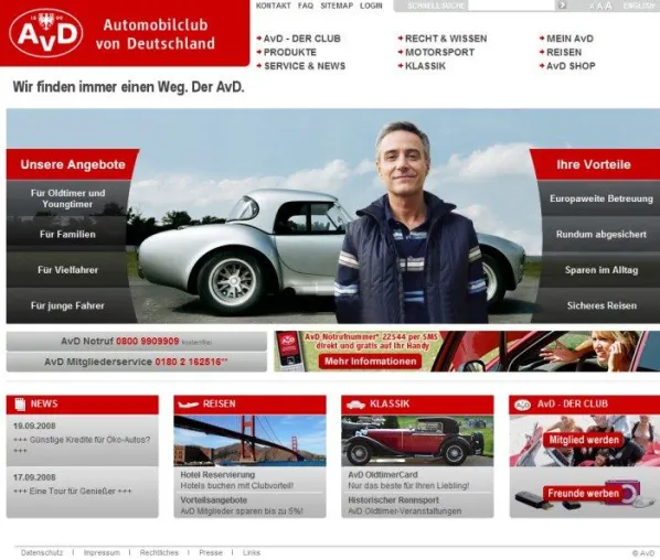 Aperto verstärkt Vertriebskanal des AvD im Netz Bild: Aperto verstärkt Vertriebskanal des AvD im Netz