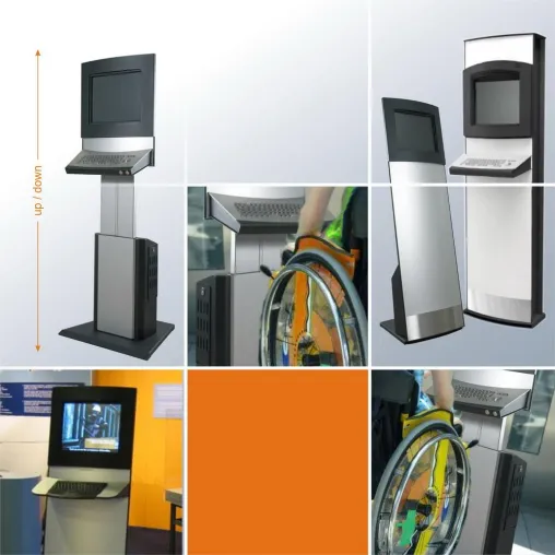 Bild: Neue Produktreihe bei der ide-tec KG - die Flexi Infoterminals