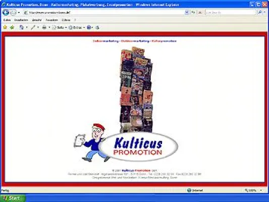 Bild: Kulturmarketing, Plakatwerbung, Produktkampagnen – Kulticus Promotion mit neuer Homepage online