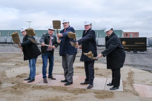 Bild: UPS STÄRKT SEIN EUROPÄISCHES NETZWERK MIT NEUEM 160-MILLIONEN-EURO-DREHKREUZ IN DEUTSCHLAND