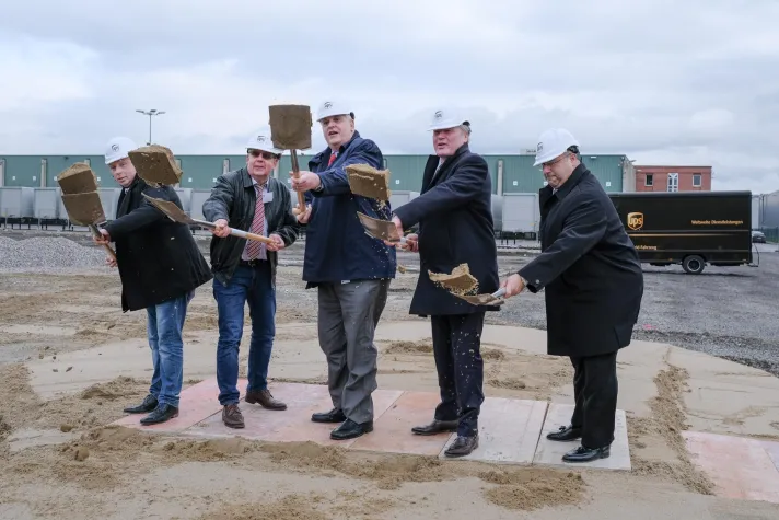 Bild: UPS STÄRKT SEIN EUROPÄISCHES NETZWERK MIT NEUEM 160-MILLIONEN-EURO-DREHKREUZ IN DEUTSCHLAND