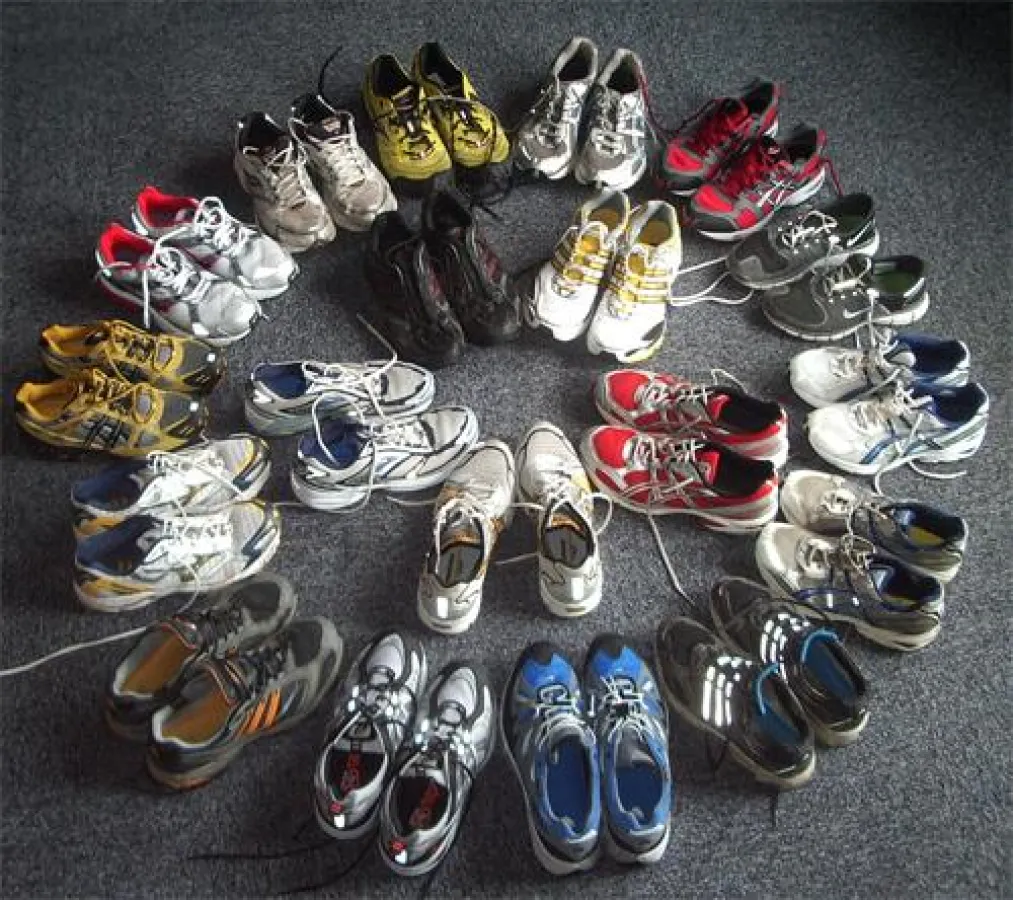 Alles dreht sich um das Laufen