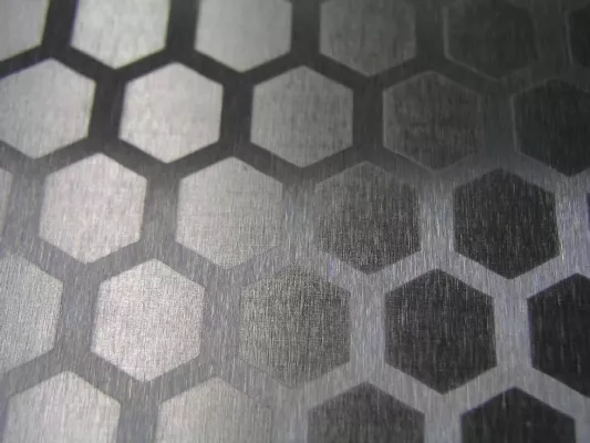 Neue entwickelte Designschliffe von INOX auf der ALUMINIUM 2010 Bild: Neue entwickelte Designschliffe von INOX auf der ALUMINIUM 2010