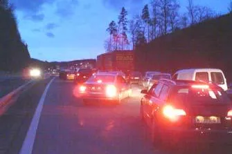 Bild: Verkehrsunfall im Grasbergtunnel