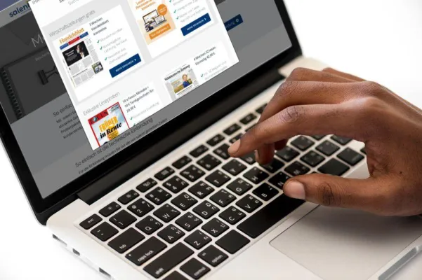 Bild: salenti vermarktet jetzt Dankeseiten von B2B-Shops